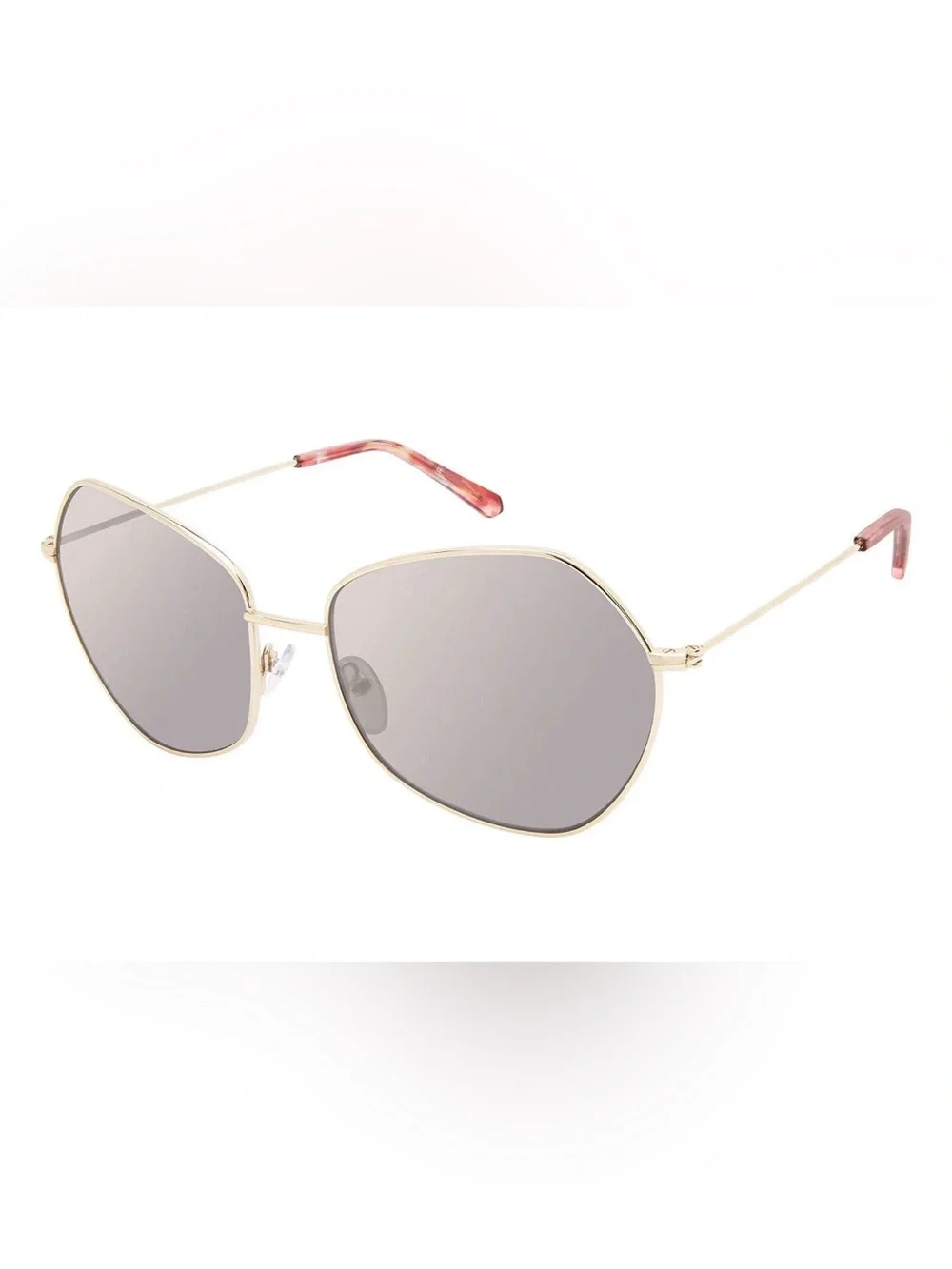 Prive Revaux Women's After Party Champagne Gold - Grey Polarized Sunglasses NWT